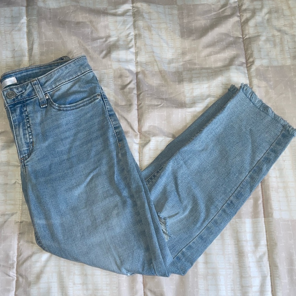 Lauren Conrad Skinny Crop Light Wash Jeans